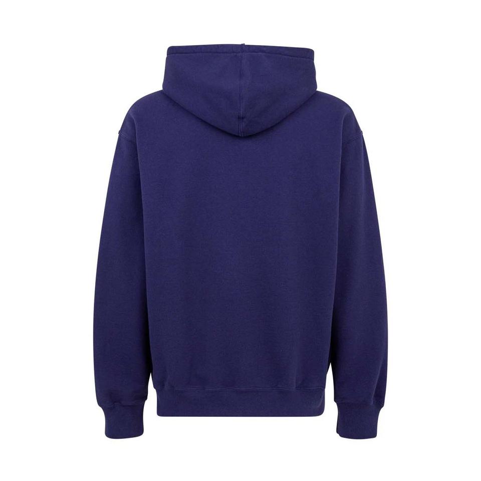 Supreme Amazing Denim Logo Hoodie Blau | DE491AP