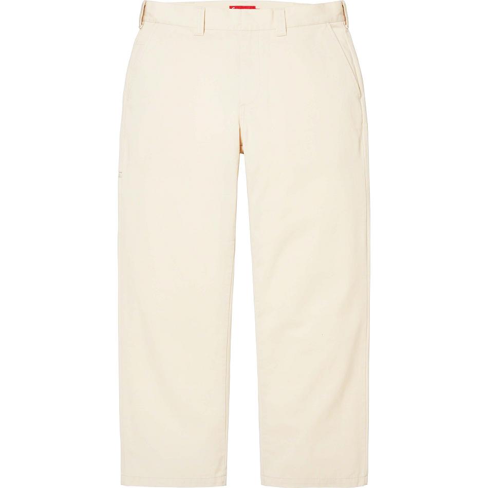 Supreme Arbeits Pant Hose Weiß | DE422ZG