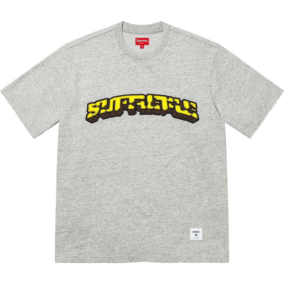 Supreme Block Arc S/S Top Pullover Grau | DE326WY