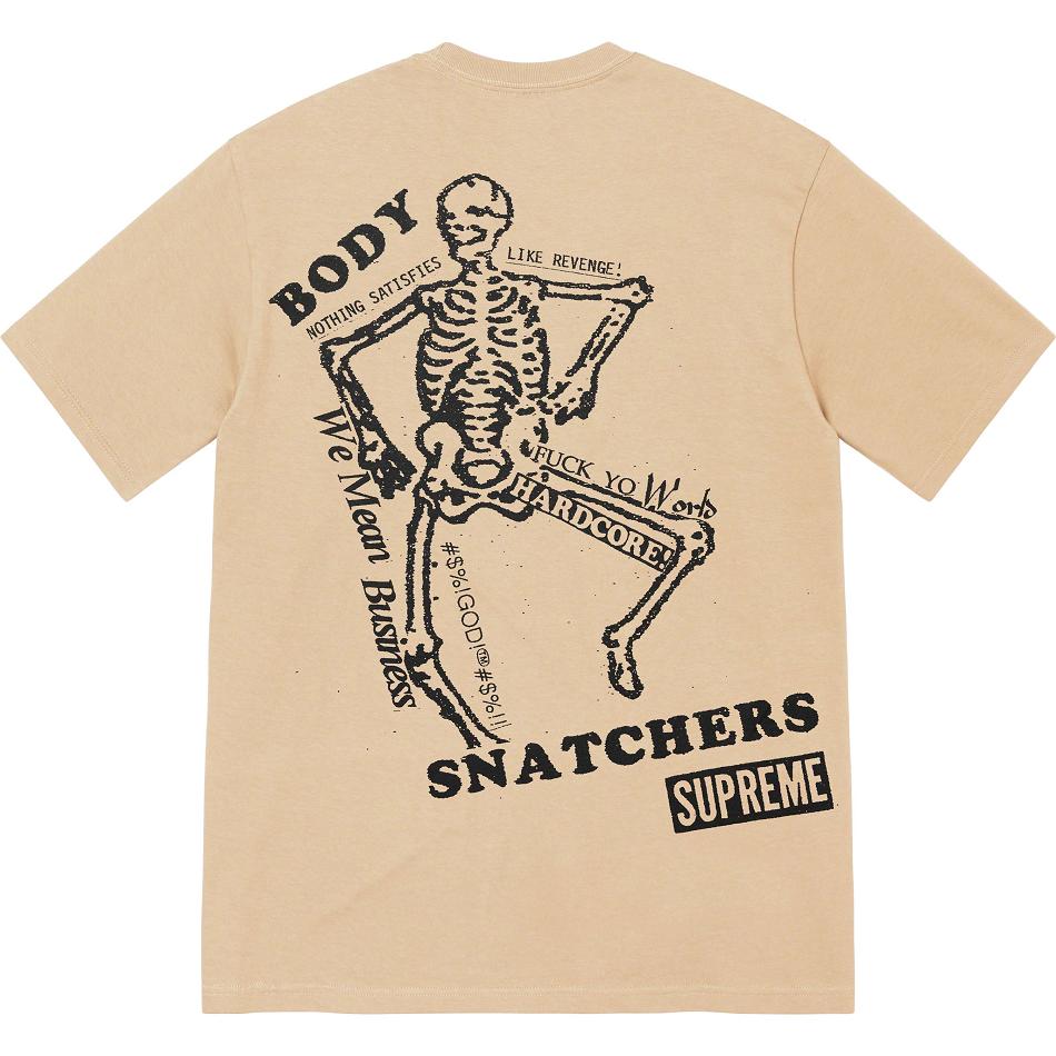 Supreme Body Snatchers Tee T-shirts Braun | DE242CE