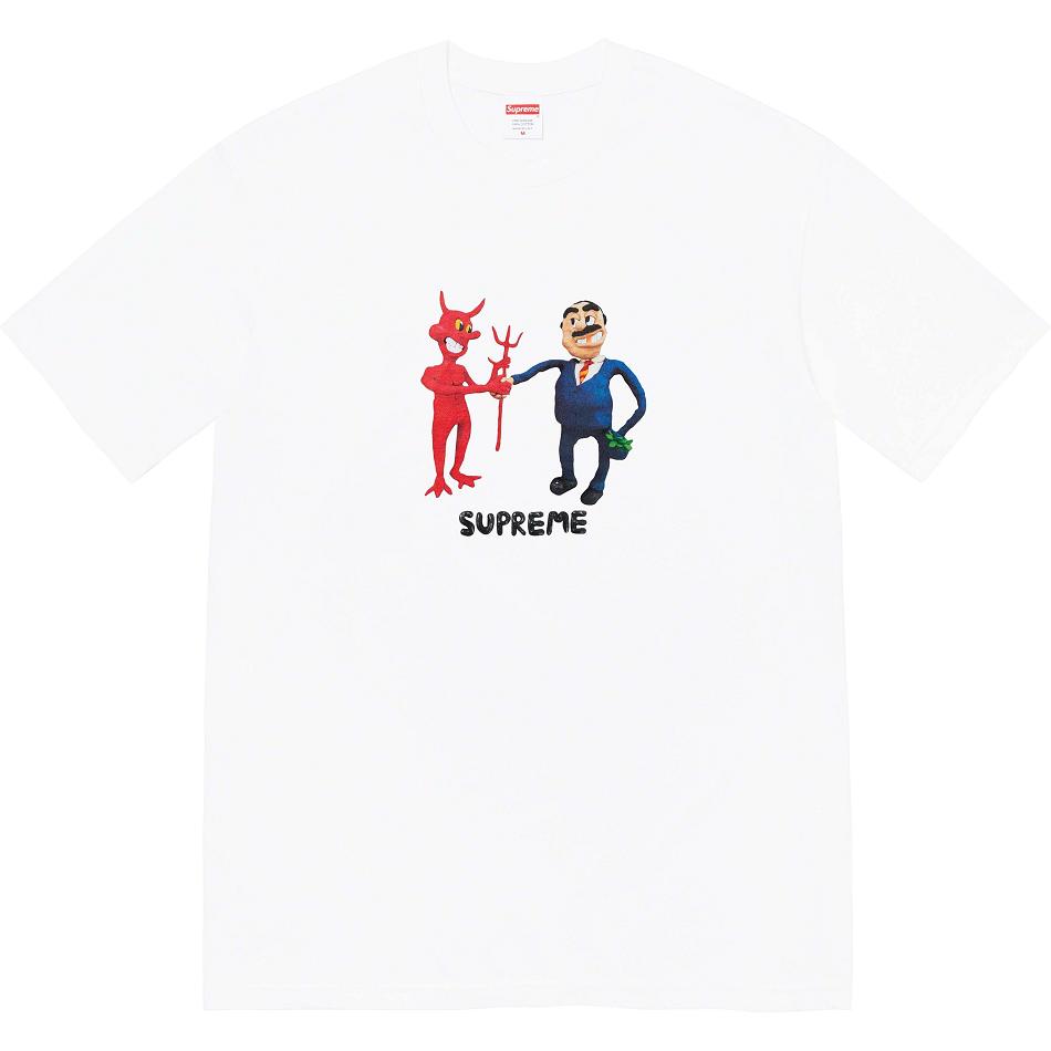 Supreme Business Tee T-shirts Weiß | DE217VD