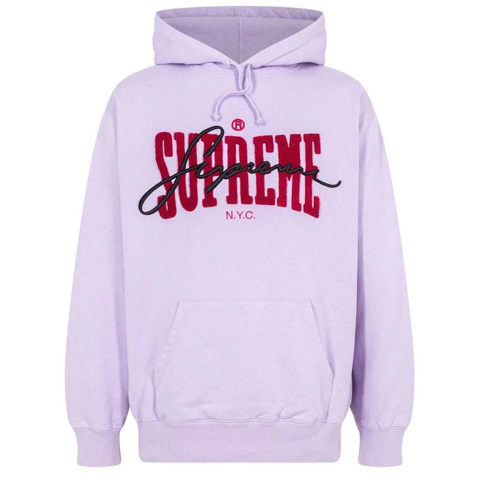 Supreme Chenille Hoodie Weiß | DE486YU