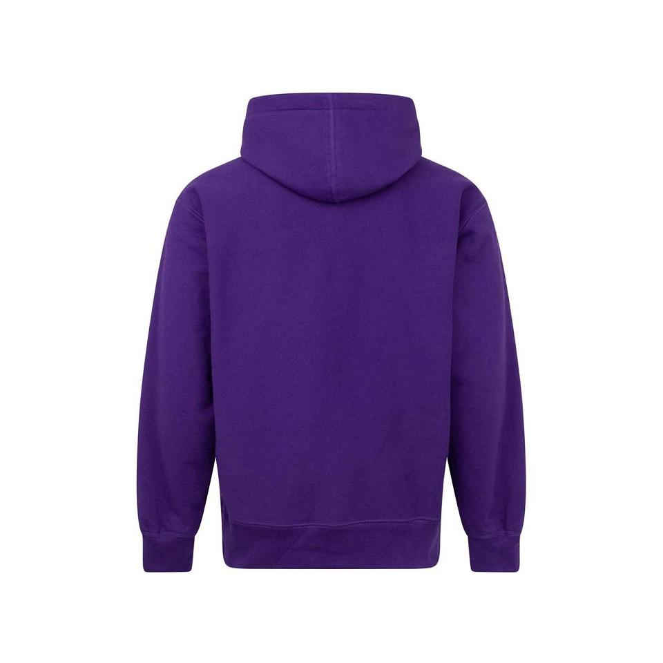 Supreme Cross Box Logo Hoodie Lila | DE485TV