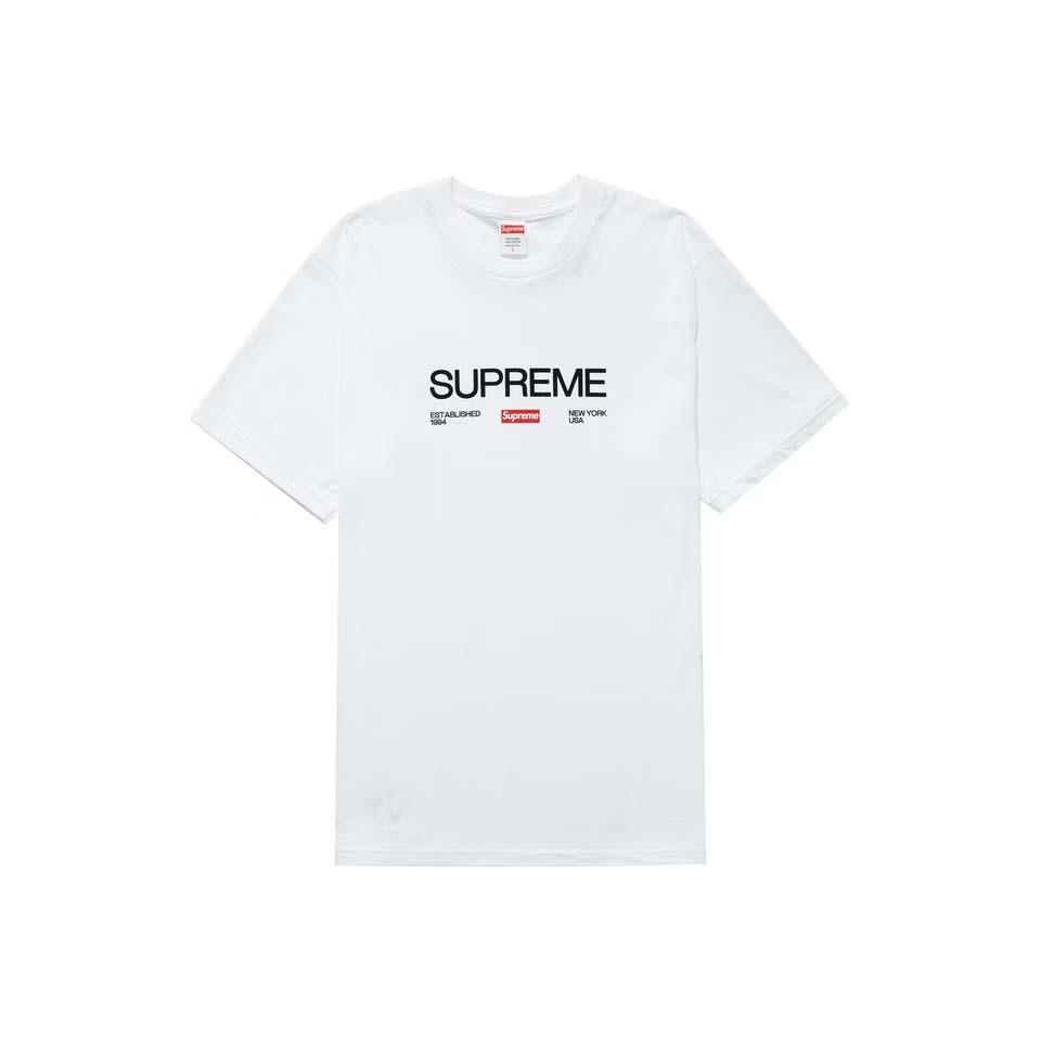 Supreme Est. 1994 Logo T-shirts Weiß | DE200YU