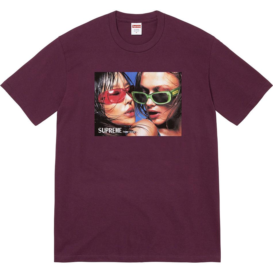 Supreme Eyewear Tee T-shirts Bordeaux | DE228IS