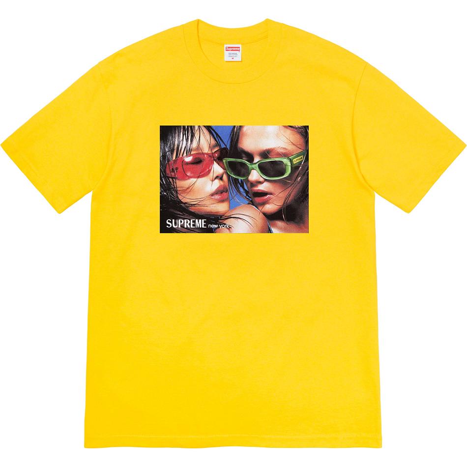 Supreme Eyewear Tee T-shirts Gelb | DE224RW