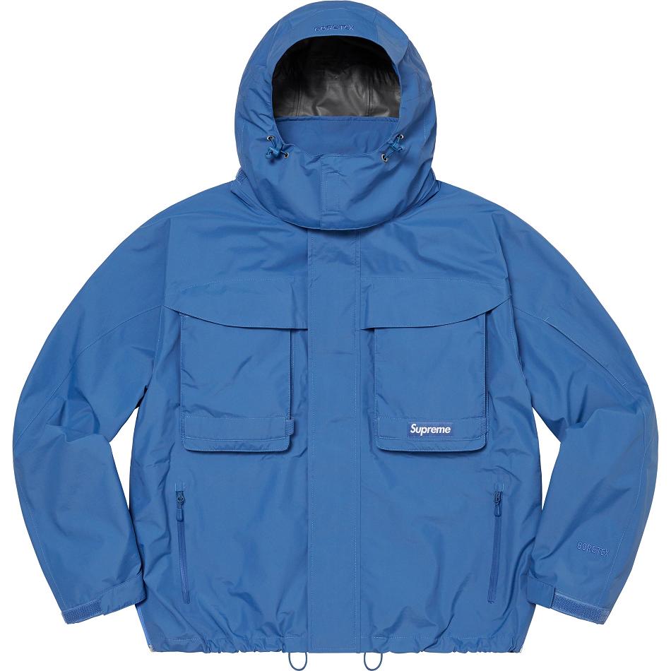 Supreme GORE-TEX PACLITE® Laufschuhe Shell Jacke Blau | DE448ZG