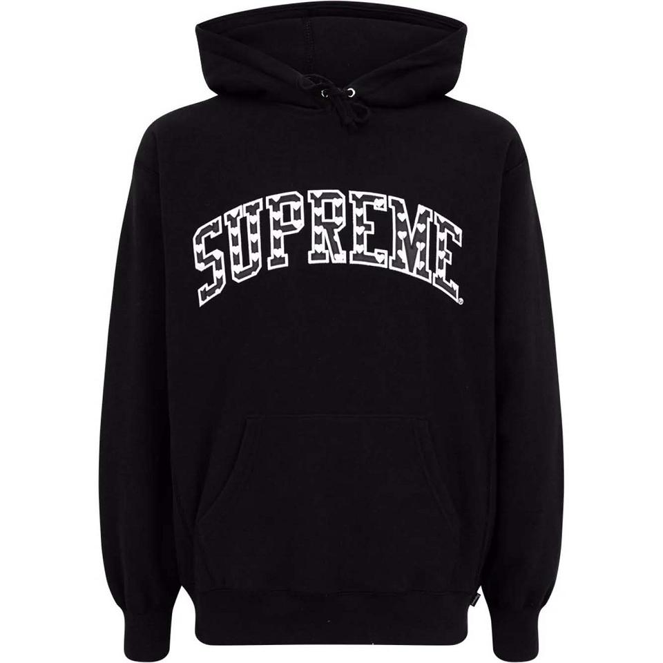 Supreme Hearts ARC Hoodie Schwarz | DE480MA