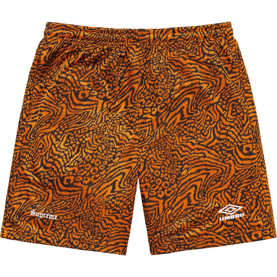 Supreme Jacquard Animal Print Soccer Kurze Hose Orange | DE359OR