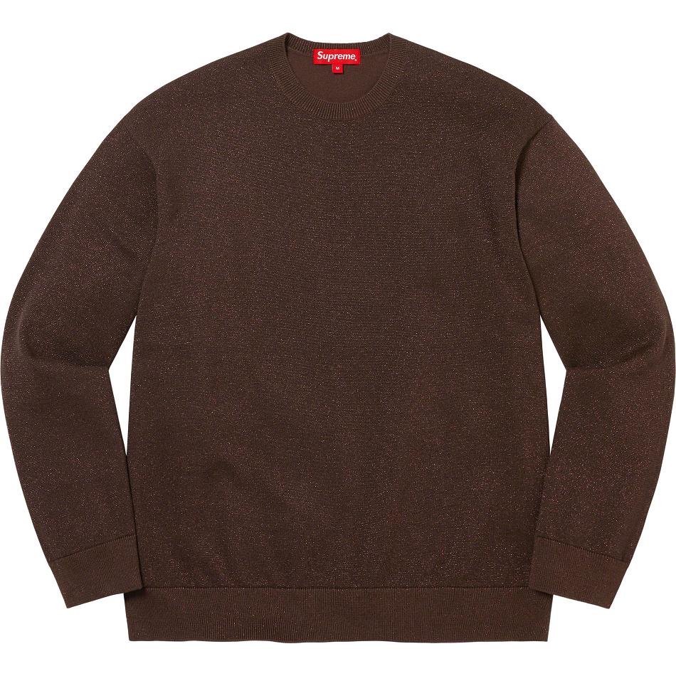 Supreme Metallic L/S Top Pullover Braun | DE332IS