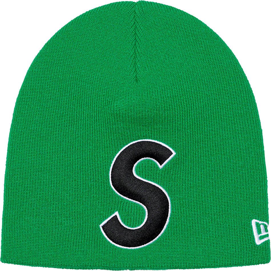 Supreme New Era® S Logo Beanie Hüte Grün | DE150IS