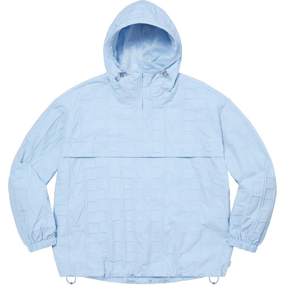 Supreme Repeat Stitch Anorak Jacke Blau | DE441DN