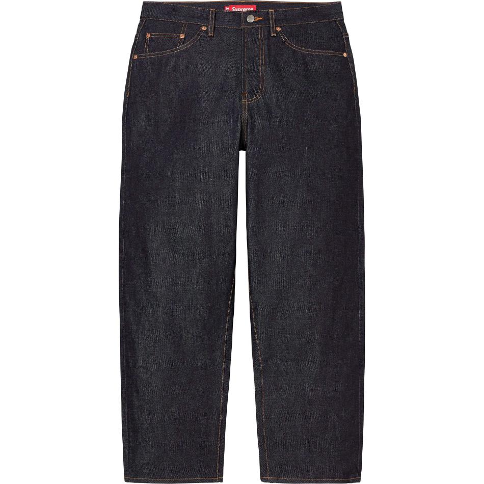 Supreme Rigid Baggy Jean Hose Schwarz | DE427NB