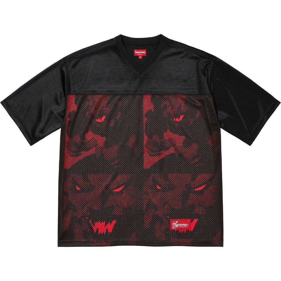 Supreme Ronin Football Jersey Pullover Schwarz | DE305UT