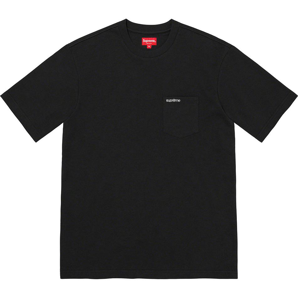 Supreme S/S Pocket Tee Pullover Schwarz | DE320CE