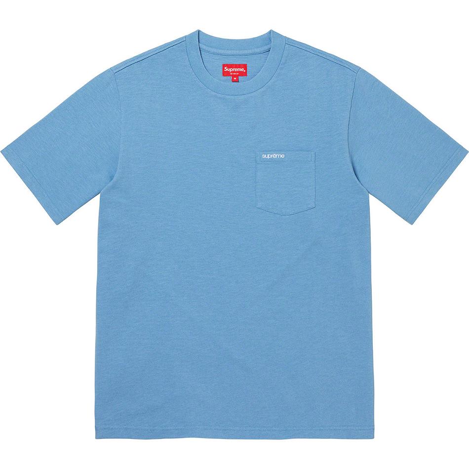 Supreme S/S Pocket Tee Pullover Türkis | DE316KI