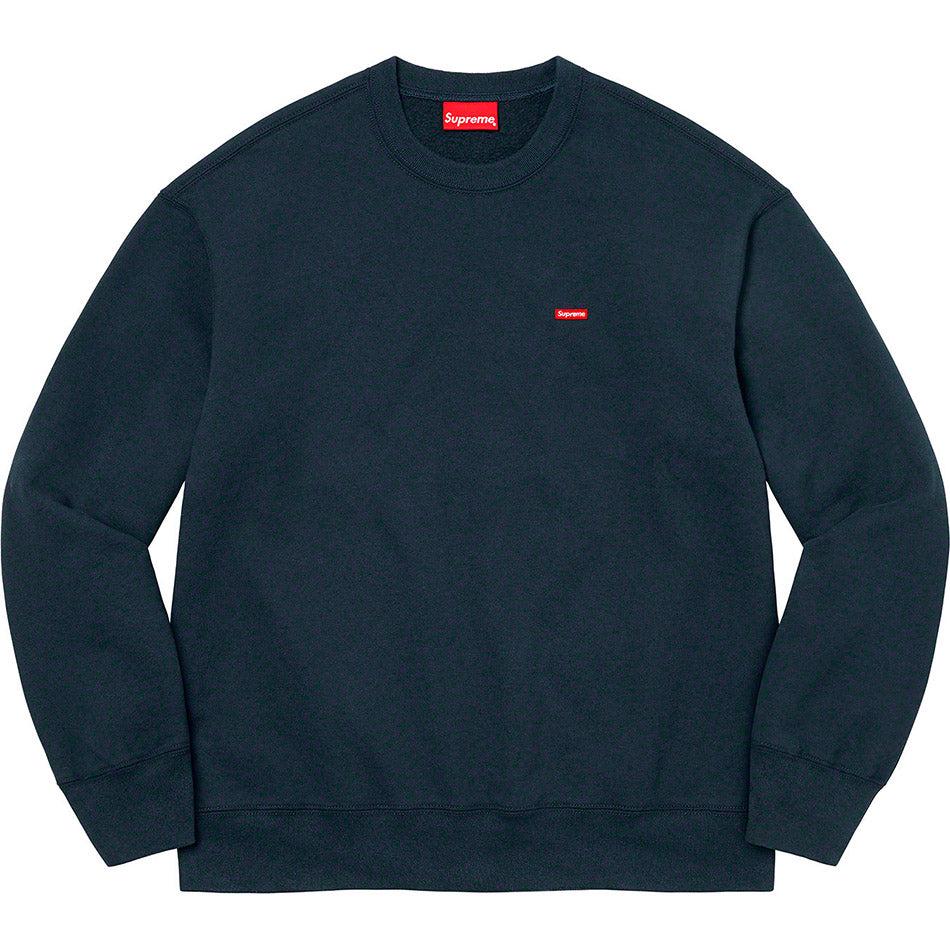 Supreme Small Box Crewneck Sweatshirts Navy | DE284SO