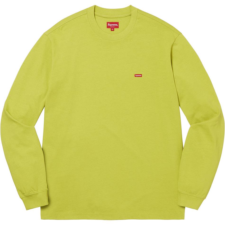 Supreme Small Box L/S Tee Pullover Grün | DE346CE