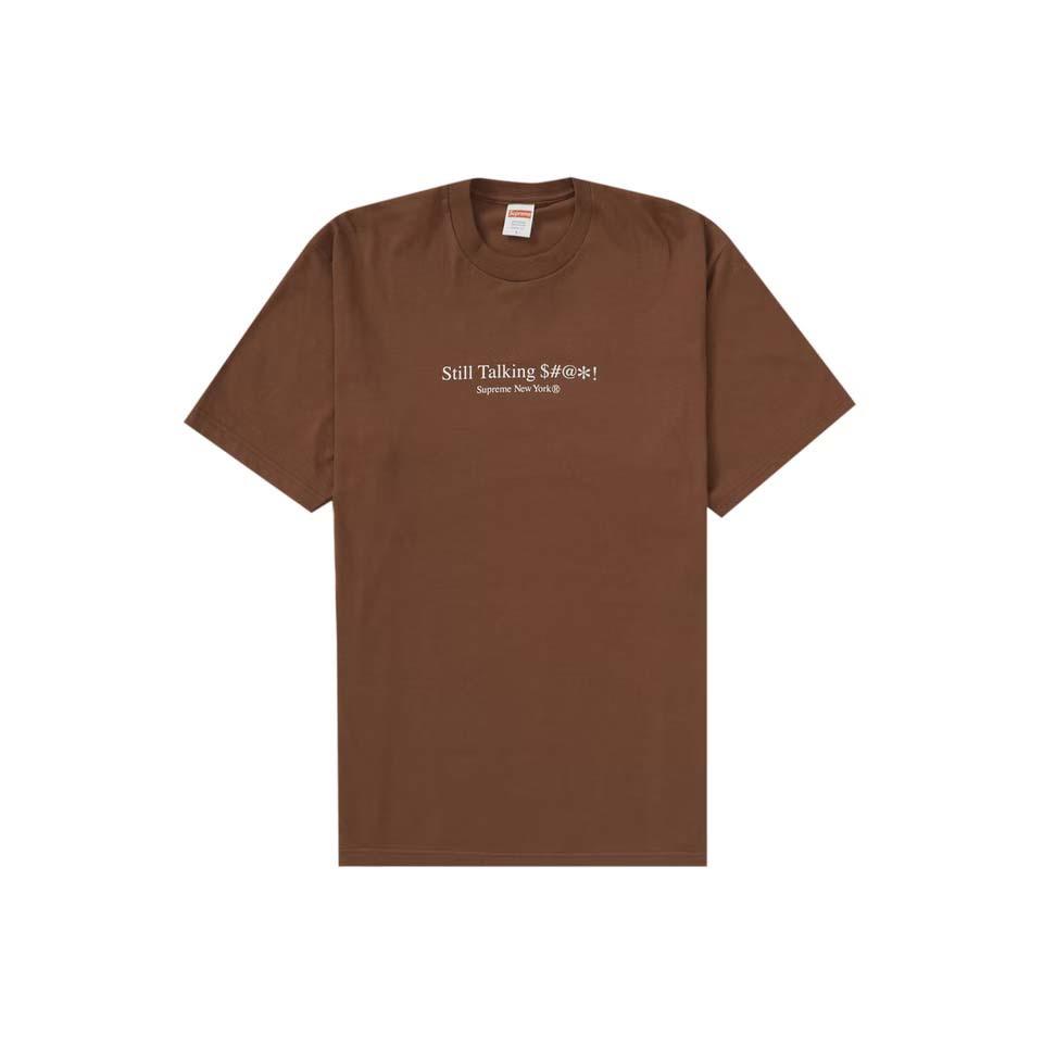 Supreme Still Talking T-shirts Braun | DE195QZ