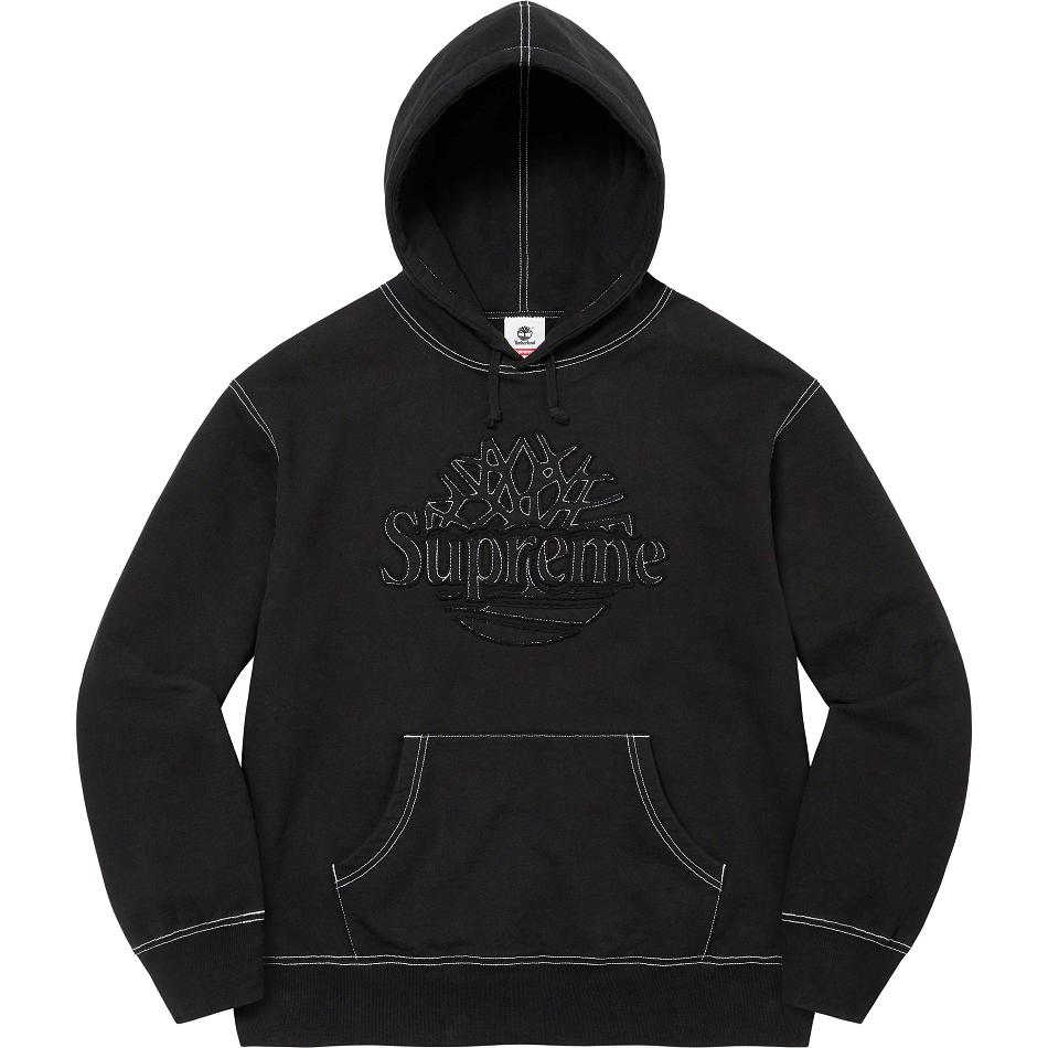 Supreme Timberland® Mit Kapuze Sweatshirts Schwarz | DE301EX