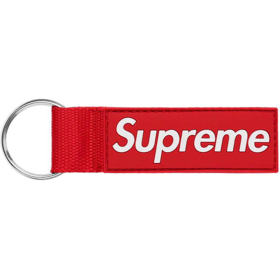 Supreme Webbing Keychain Accessoires Rot | DE183GL