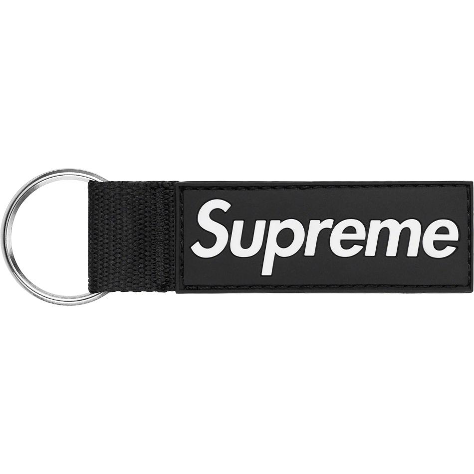 Supreme Webbing Keychain Accessoires Schwarz | DE182FM