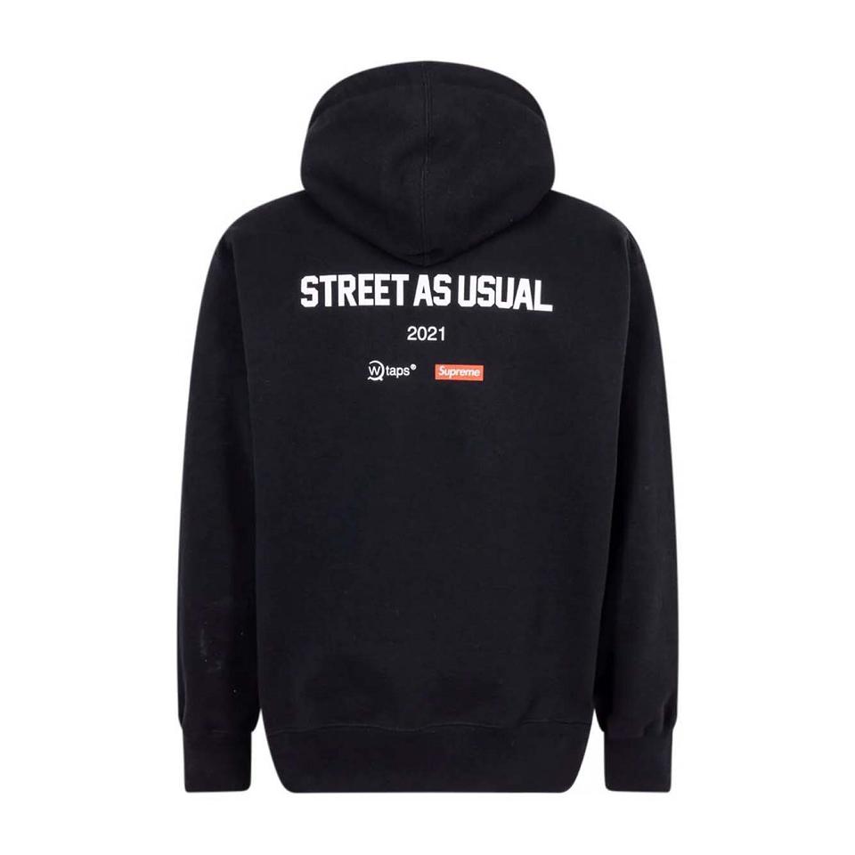 Supreme X WTAPS Sic’em! Hoodie Schwarz | DE454MA