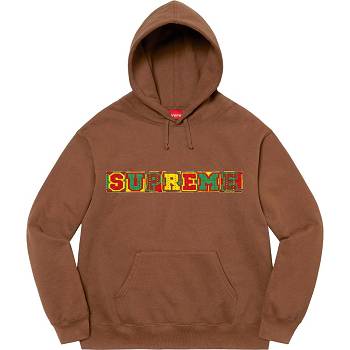 Supreme Beaded Mit Kapuze Sweatshirts Braun | DE273QZ