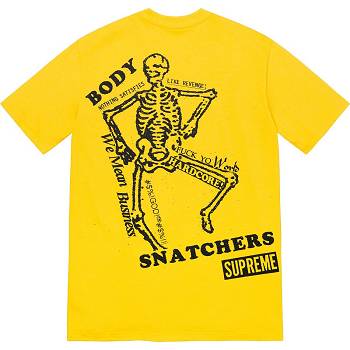 Supreme Body Snatchers Tee T-shirts Gelb | DE243VD