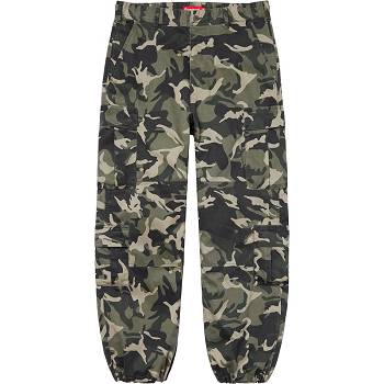 Supreme Cargo Pant Hose Grün Camouflage | DE395LH