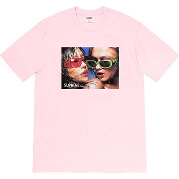 Supreme Eyewear Tee T-shirts Rosa | DE225TV