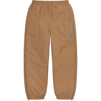 Supreme Full Zip Baggy Warm Up Pant Hose Braun | DE433TV