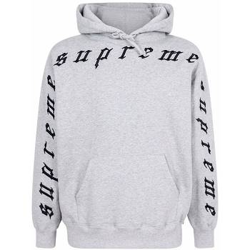 Supreme Logo Hoodie Grau | DE474ZG