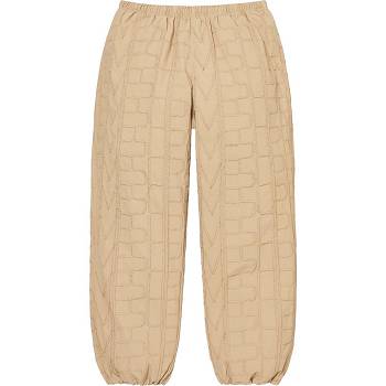 Supreme Repeat Stitch Track Pant Hose Braun | DE398CE