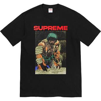 Supreme Ronin Tee T-shirts Schwarz | DE239LH