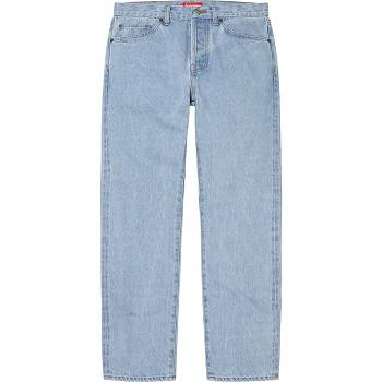 Supreme Stone Washed Slim Jean Hose Blau | DE435UT