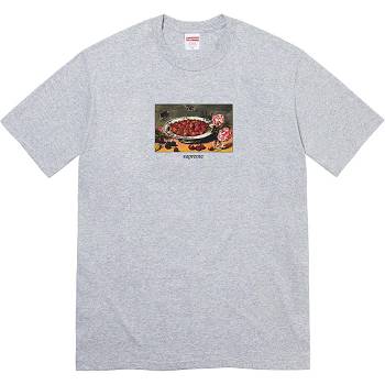 Supreme Strawberries Tee T-shirts Grau | DE249EX