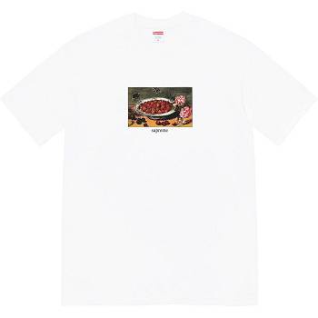 Supreme Strawberries Tee T-shirts Weiß | DE250RW