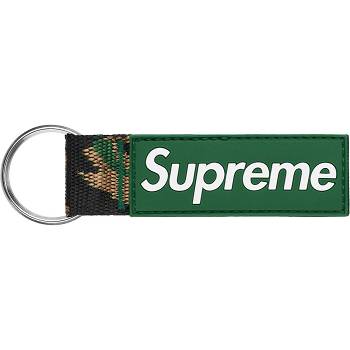 Supreme Webbing Keychain Accessoires Grün | DE184HK