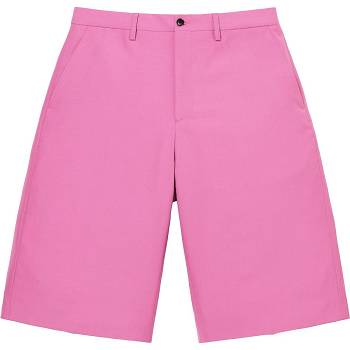 Supreme Wolle Trouser Kurze Hose Rosa | DE353EX